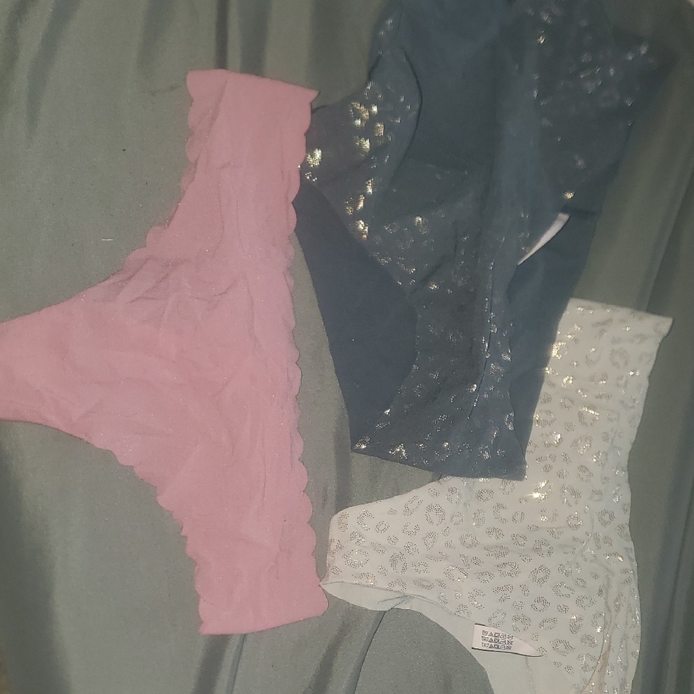 Victoria's Secret Lot Of 3 Size Small Panties Nwt